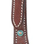 Martin Saddlery Single Ear Headstall - Copper Patina Turquoise