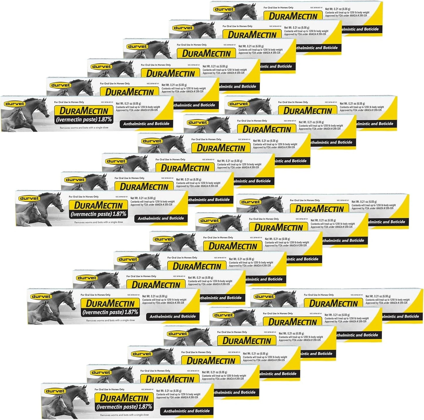 Duramectin (Ivermectin 1.87%) 6.08gm, 24 Count