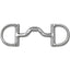 Myler Dee Without Hooks With Stainless Steel Ported Barrel Snaffle 4 1/2 Inch Mouth Copper Inlay Pony Dee Mb 33 - Hooves and Paws