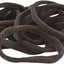 Classic Equine Tail Braiding Bands - Black, 100-count Premium Stretch-Jersey Elastic