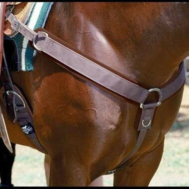 Professionals Choice Neoprene Breast Collar - Universal Size - 4-Way Stretch Nylon-Lined Neoprene