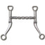 Myler Flat Shank With Sweet Iron Mullen Triple Barrel 5 Inch Mouth Curb Bit Mb 32 - 3 - Hooves and Paws