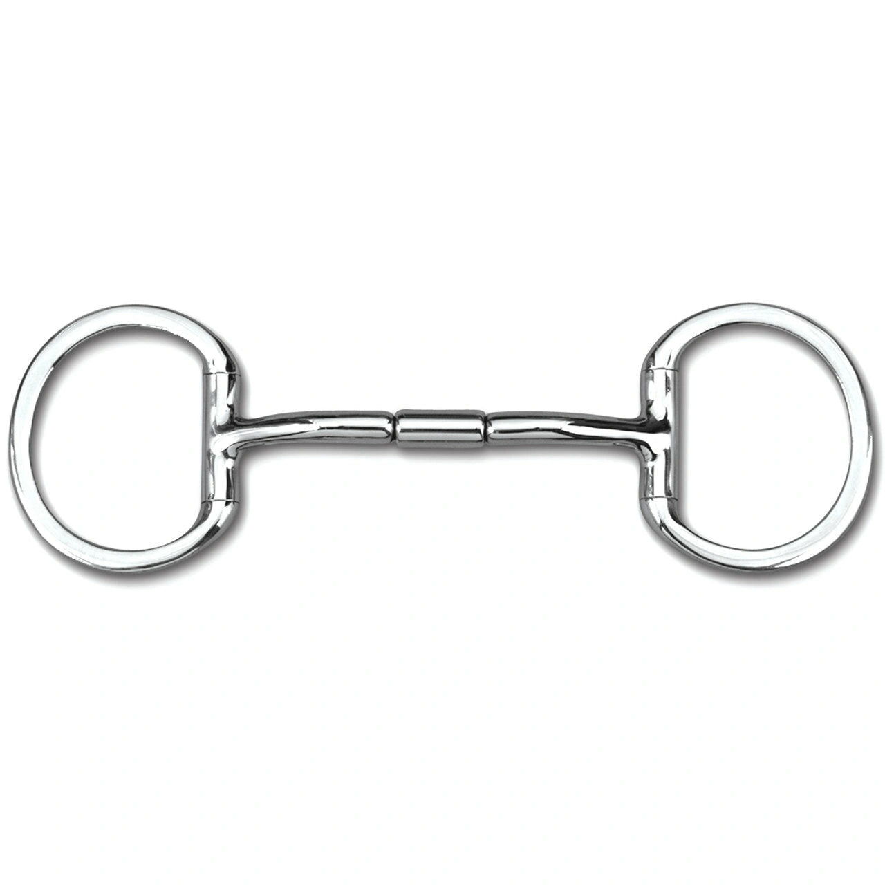 Myler Eggbutt Snaffle Without Hooks With Stainless Steel Mullen Barrel 5 Inch Mouth Copper Inlay Mb 32 - Hooves and Paws