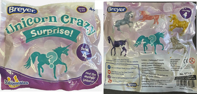 Breyer Horses Stablemates Unicorn Crazy Surprise Series 4 Blind Bag 97268 - Hooves and Paws