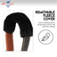 Professional's Choice Dare Cribbing Collar - Reversible Leather with 1 3/4" Wide Strap and Fleece Cover