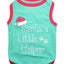 Parisian Pet Santas Lil Helper Embroidered Tshirt - Hooves and Paws