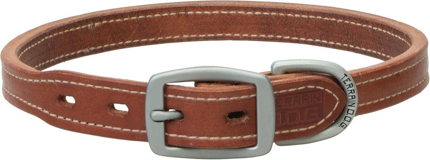 Weaver Leather Canyone Rose Harness Leather Hybrid Dog Collar (Sell out) - Hooves and Paws