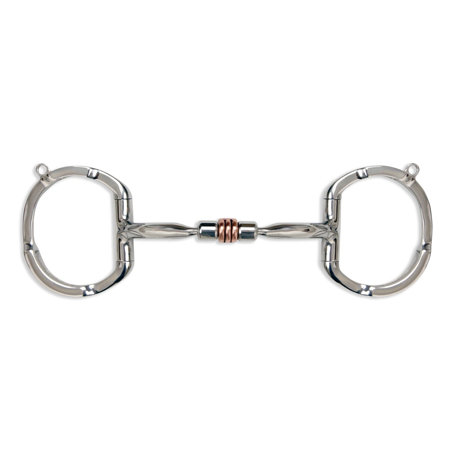 Myler Eggbutt with Hooks and Comfort Snaffle with Copper Roller MB 03 89 - 30035 - Hooves and Paws