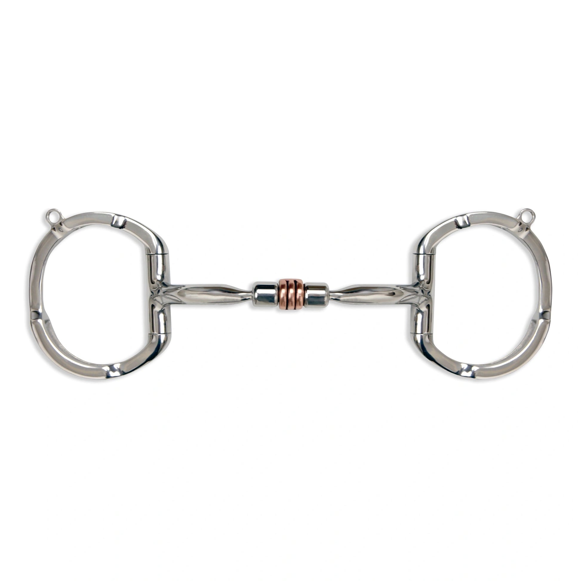Myler Eggbutt with Hooks and Comfort Snaffle with Copper Roller MB 03 89 - 30035 - Hooves and Paws