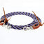 Professional's Choice Schutz Poly Roper Reins - 3/8" x 8' Poly Rope with Scissor Snaps & Leather Loops