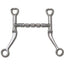 Myler Flat Shank With Sweet Iron Mullen Triple Barrel 5 Inch Mouth Curb Bit Mb 32 - 3 - Hooves and Paws