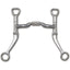 Myler Flat Shank With Sweet Iron Low Port Comfort Snaffle 5 Inch Mouth Copper Inlay Mb 04 - Hooves and Paws