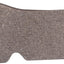 Gray saddle pad on a white background