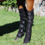 Professionals Choice Full Leg Ice Boots for Horses - 26"-28" Height Cold Therapy Wraps - Pair - Multiple Sizes