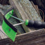 Professionals Choice Soft Touch Half Moon Scraper - Serrated Blade and Rubber Squeegee