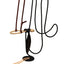 Weaver Leather Mecate, Complete, Black Reins - Hooves and Paws