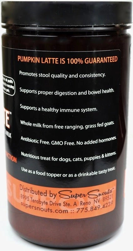 Diggin Your Dog Super Snouts Pumpkin Latte Digestive Health w/ Pre - biotic 10oz 3 Pack - Hooves and Paws