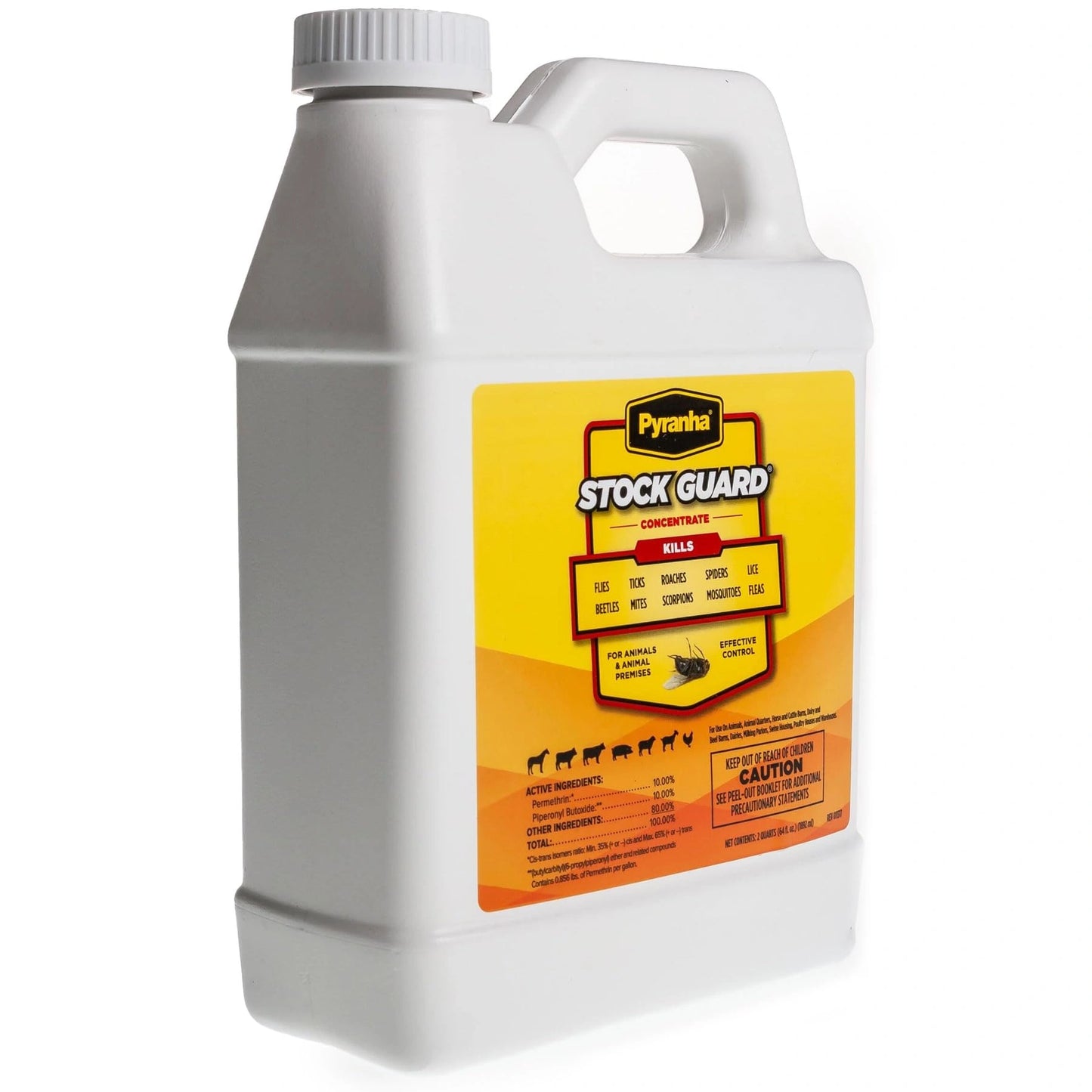 Pyranha Stock Guard 10% Permethrin Concentrate - 64 oz