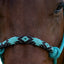 Professional's Choice Beaded Rope Halter | Intricate Beadwork on The Noseband | 7 Foot Matching Lead - Hooves and Paws
