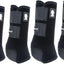Classic Equine Small Legacy2 Horse Front Hind Sports Boots 4 Pack Black