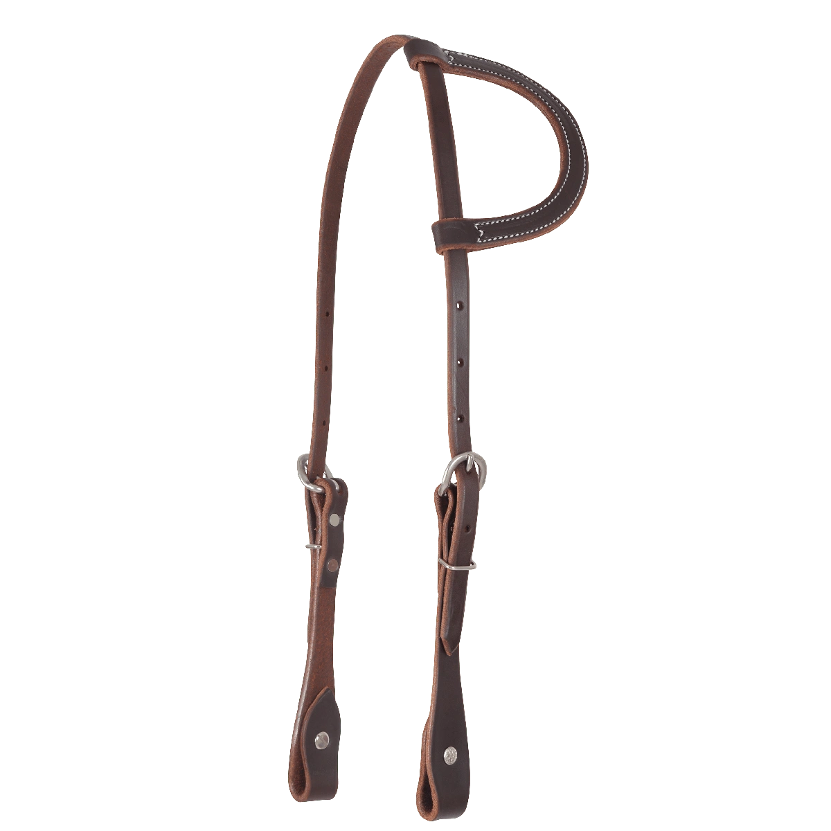 Martin Saddlery VALUE SERIES HEADSTALL CHOCOLATE - Hooves and Paws