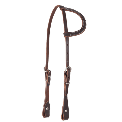 Martin Saddlery VALUE SERIES HEADSTALL CHOCOLATE - Hooves and Paws