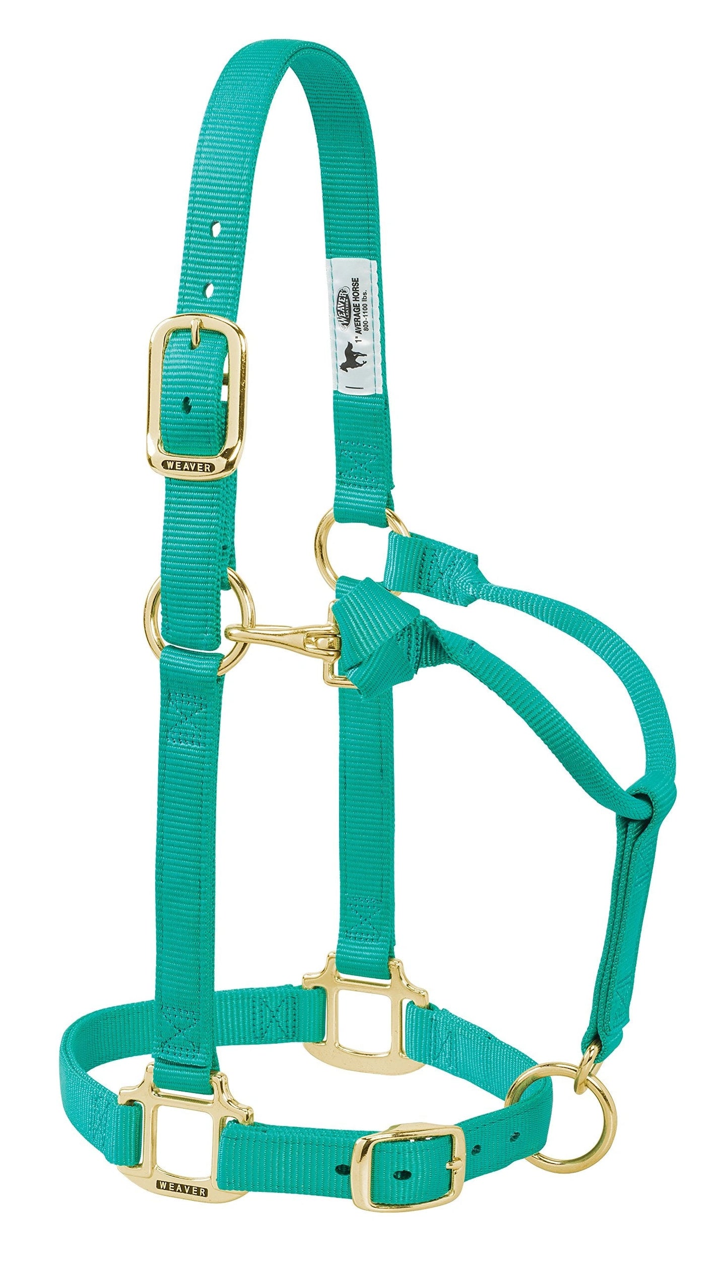 Weaver Leather Horse Halter: Adjustable Nylon for Comfort & Durability