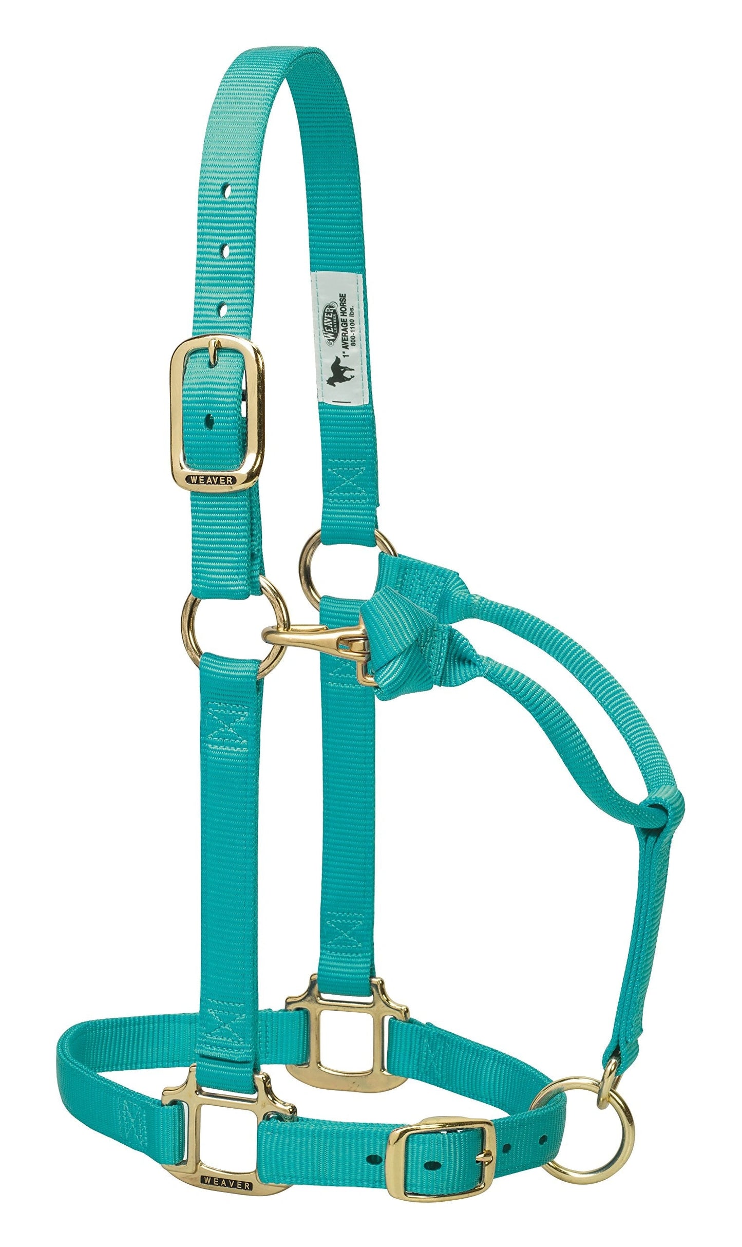 Weaver Leather Horse Halter: Adjustable Nylon for Comfort & Durability