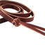 Martin Saddlery Leather Button Knot Rope Strap - Premium Hand-Oiled Latigo Leather