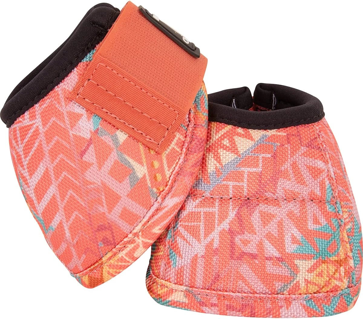 Classic Equine Dyno Turn Patterned Bell Boots Safari Small (Sell out)
