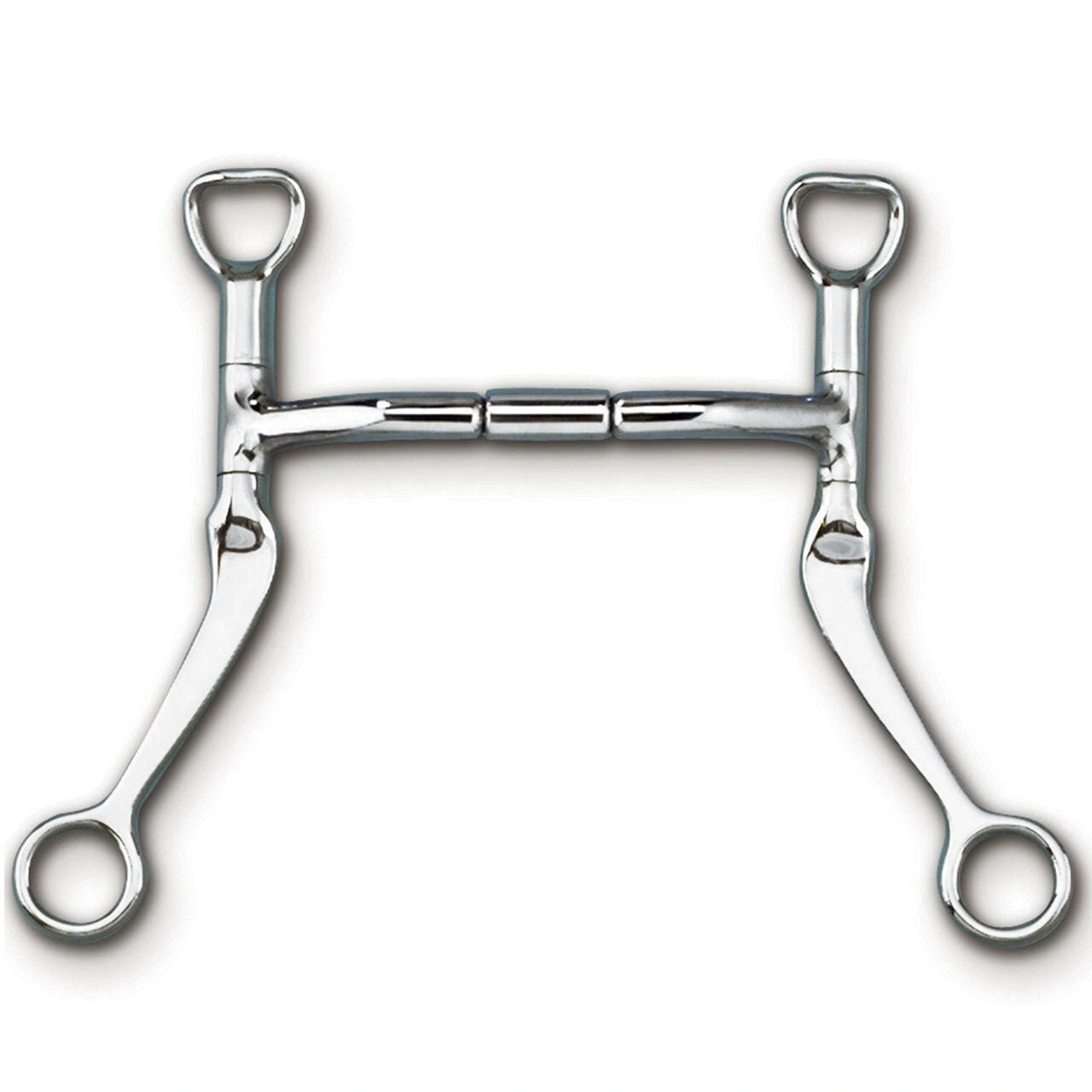 Myler Flat Shank With Sweet Iron Mullen Barrel 5 Inch Mouth Curb Bit Mb 32 - Hooves and Paws