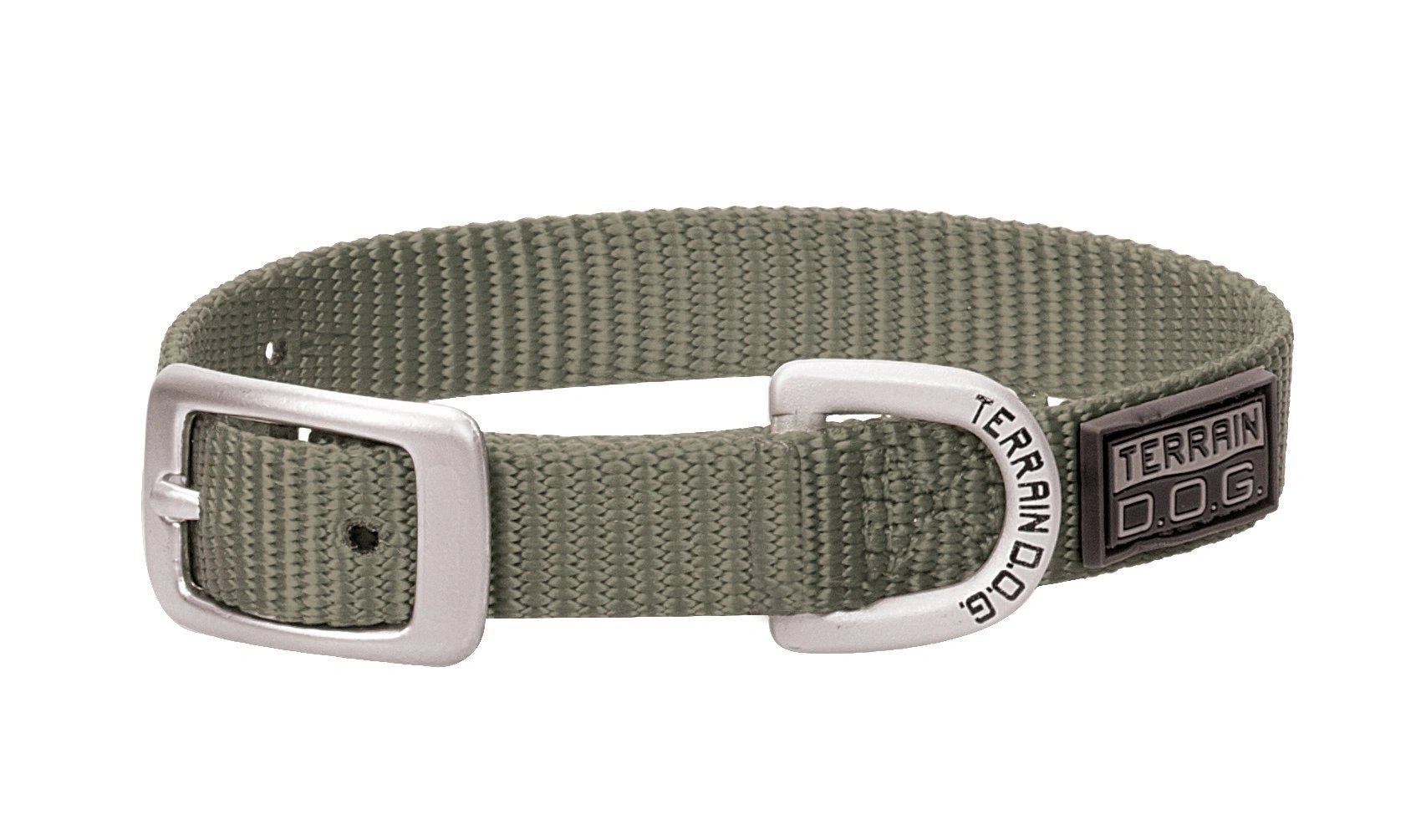 Weaver Leather Nylon Single - Ply Dog Collar - Hooves and Paws