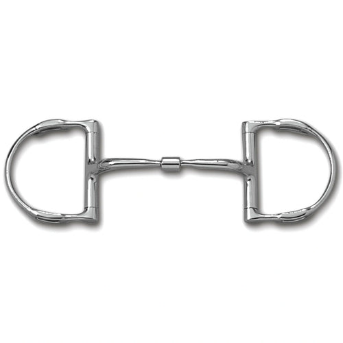 Myler English Dee With Hooks With Stainless Steel Comfort Snaffle 5 Inch Mouth Copper Inlay English Dee Mb 01 - Hooves and Paws
