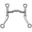 Myler Flat Shank With Sweet Iron Low Port Comfort Snaffle 5 Inch Mouth Copper Inlay Mb 04 - Hooves and Paws