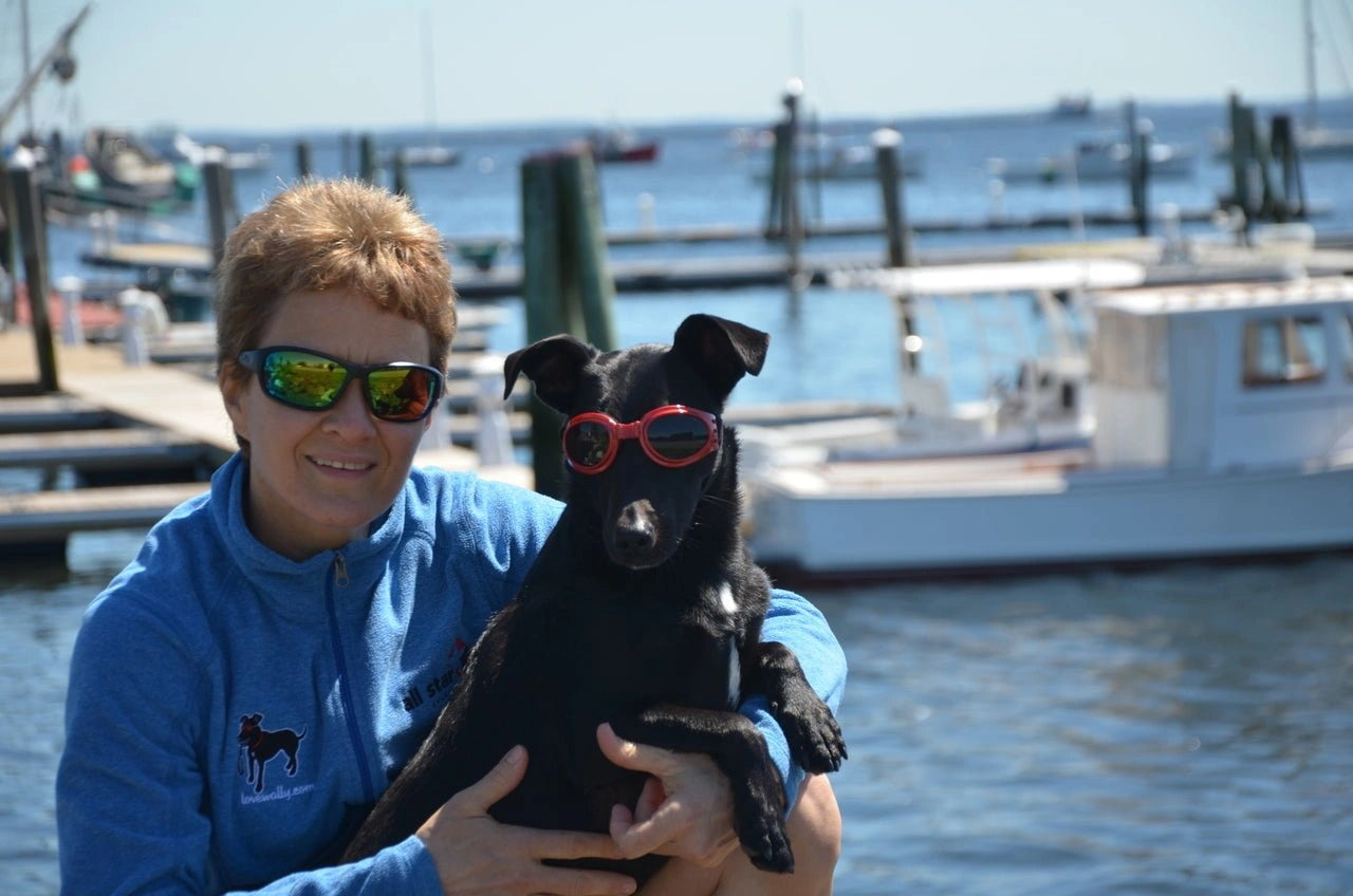 LoveWally Dog Goggles Sunglasses Outdoor Adventure Gear - Hooves and Paws