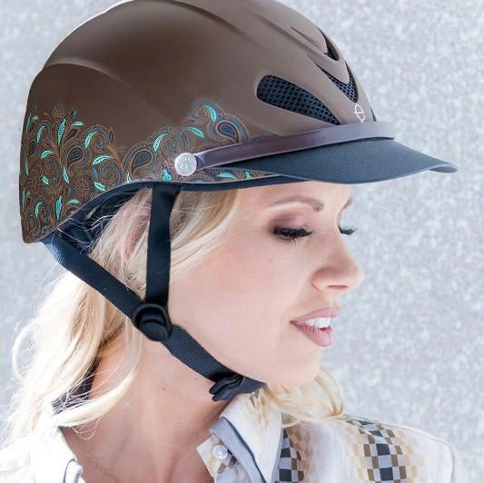 Troxel Low Profile Western Safety Riding Helmet Dakota - Hooves and Paws