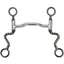Myler Black Steel Seven Shank with Mullen Forward Tilt Ported Barrel MB 36 89 - 13365 - Hooves and Paws