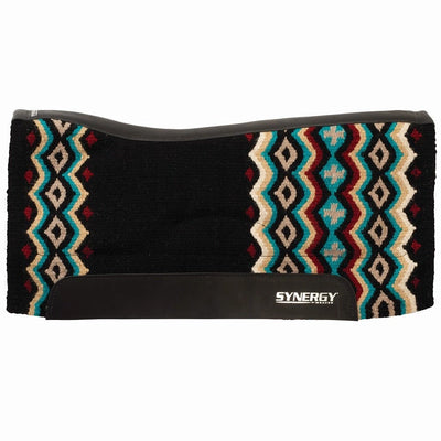 Weaver Leather Synergy Natural Fit Performance Wool Blend Felt Saddle Pad - Hooves and Paws