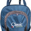 Classic Equine Super Deluxe Rope Bag - Holds 9 Ropes - Padded Backpack & Shoulder Straps - Navy Grey