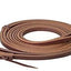 Weaver Leather Split Horse Reins - 5/8" x 8' - Golden Chestnut Extra Heavy Oiled Harness Leather with Weighted Ends