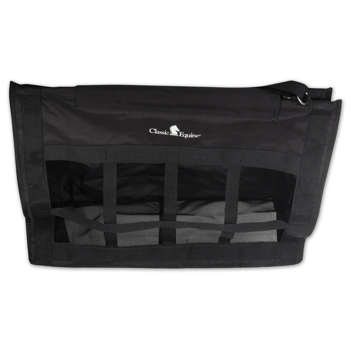 Classic Equine Western Horse Topload Hay Bag Heavy Duty Tote - Hooves and Paws