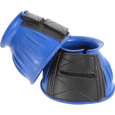 Cashel Heavy Duty Durable Colorful Equine Horse Rubber Bell Boots Black Blue Red or Teal - Hooves and Paws