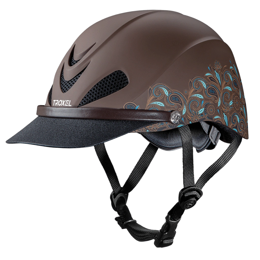 Troxel Low Profile Western Safety Riding Helmet Dakota - Hooves and Paws