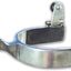 Professional's Choice Equisential Cowgirl Spurs - Polished Steel Western Riding Spurs with Rounded 10-Point Rowel
