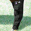 Professionals Choice Nine Pocket Ice Boots - 23" Tall Leg Therapy Wraps, Sold in Pairs, Black