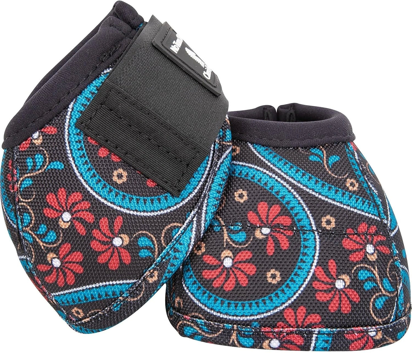 Classic Equine Dyno No-Turn Bell Boots - 2520 Denier DynoHyde Hoof Protection - Fun Colors and Patterns