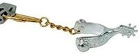 Partrade Key Chain Silver Plated Spur (Sell out)