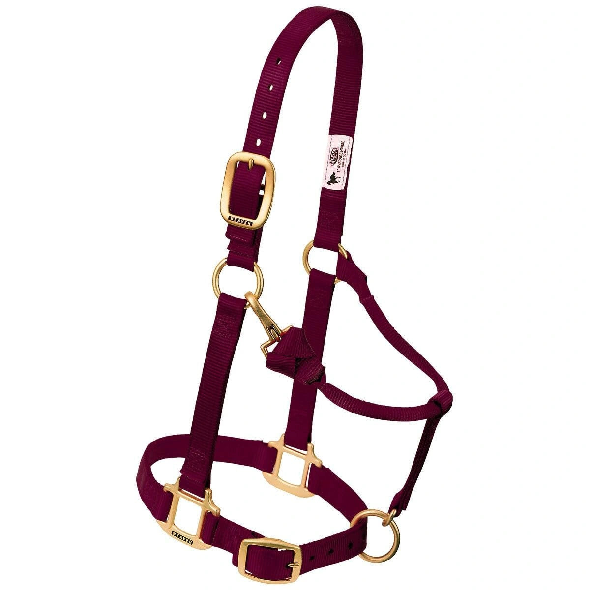 Weaver Leather Horse Halter: Adjustable Nylon for Comfort & Durability
