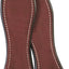 Weaver Leather English Bridle Leather Slobber Straps Chestnut, 2" x 17" - Hooves and Paws