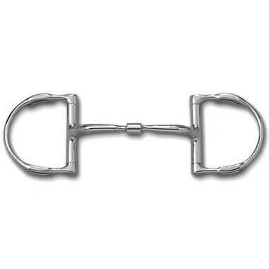 Myler English Dee With Hooks With Stainless Steel Comfort Snaffle 5 Inch Mouth Copper Inlay English Dee Mb 01 - Hooves and Paws